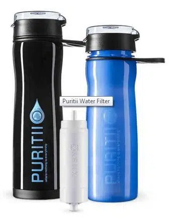 puritii water bottle