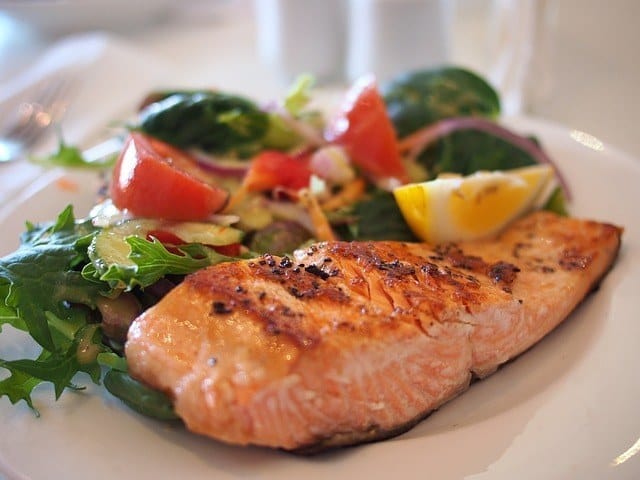 salmon is considered a heart-healthy meal