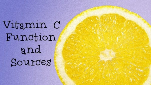 vitamin c function and sources