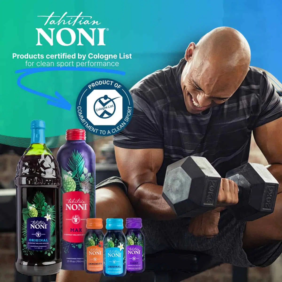 NONI Products Certified by Cologne List