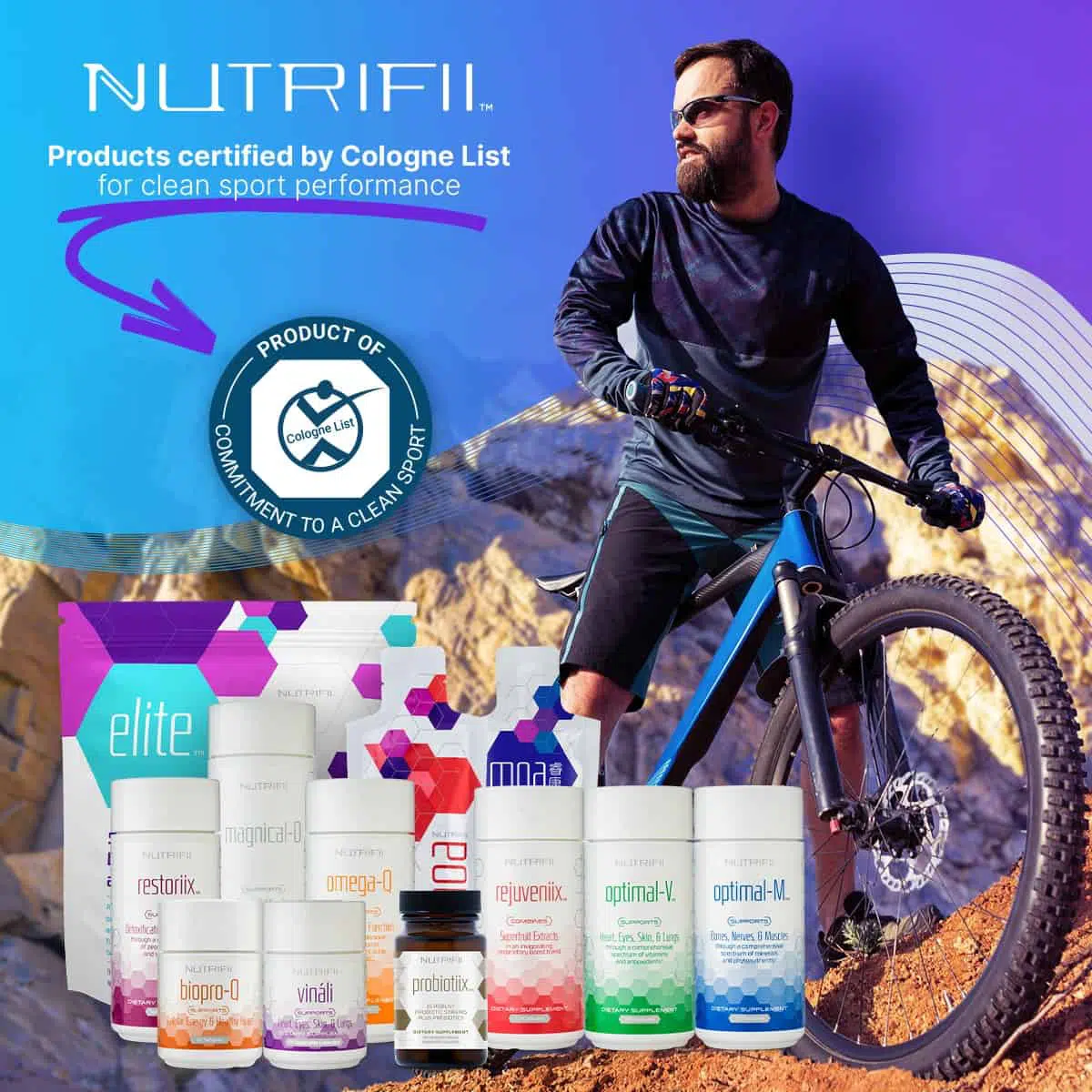 Nutrifii Products Certified by Cologne List